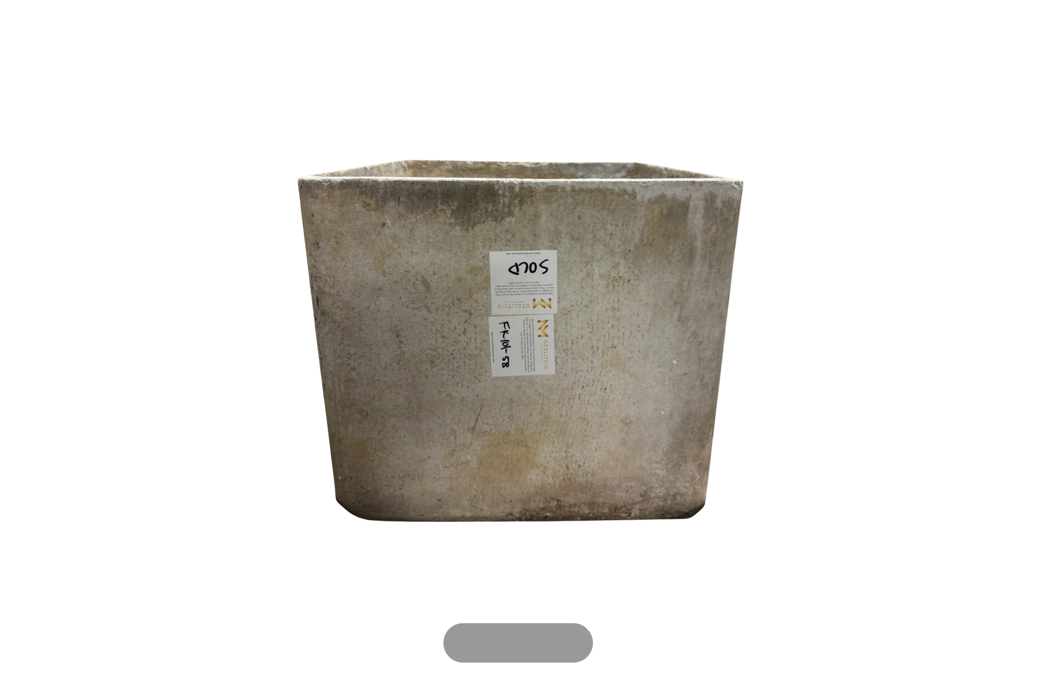 Willy Guhl Square Planter - Image 2